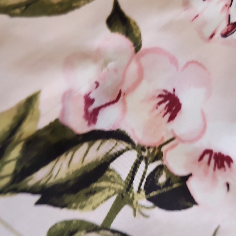 White House Black Markrt Floral Cowl Neck Camisole - Pink Floral - Picture 7 of 10